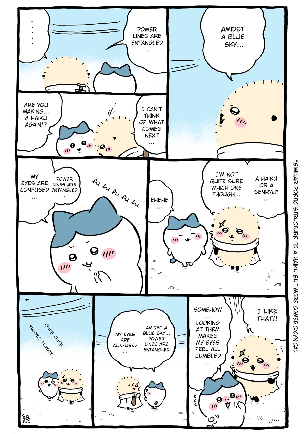 Chiikawa: Nanka Chiisakute Kawaii Yatsu (Webcomic Pages) Chapter 982 – Page 1
