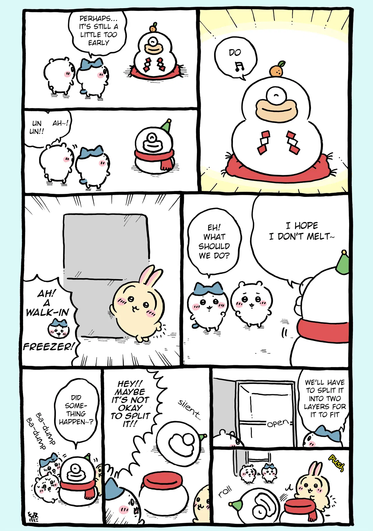 Chiikawa: Nanka Chiisakute Kawaii Yatsu (Webcomic Pages) Chapter 979 – Page 1