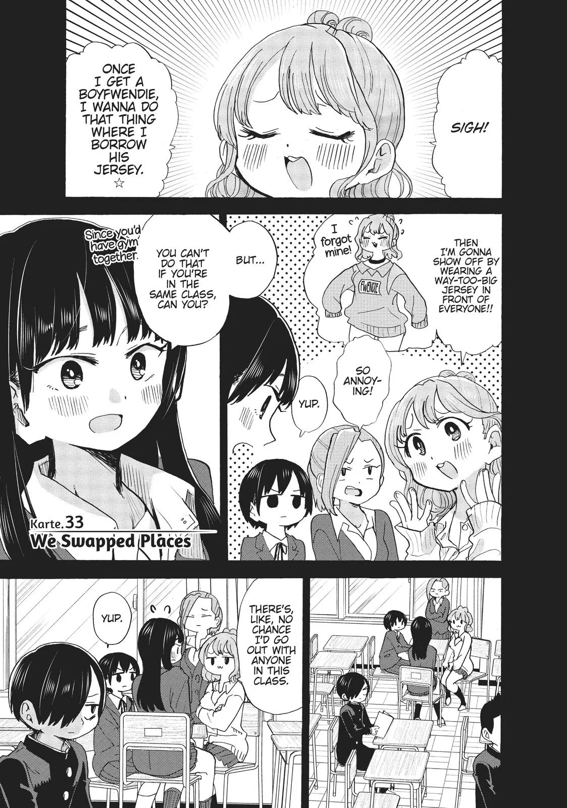 Boku No Kokoro No Yabai Yatsu Chapter 33 – Page 1