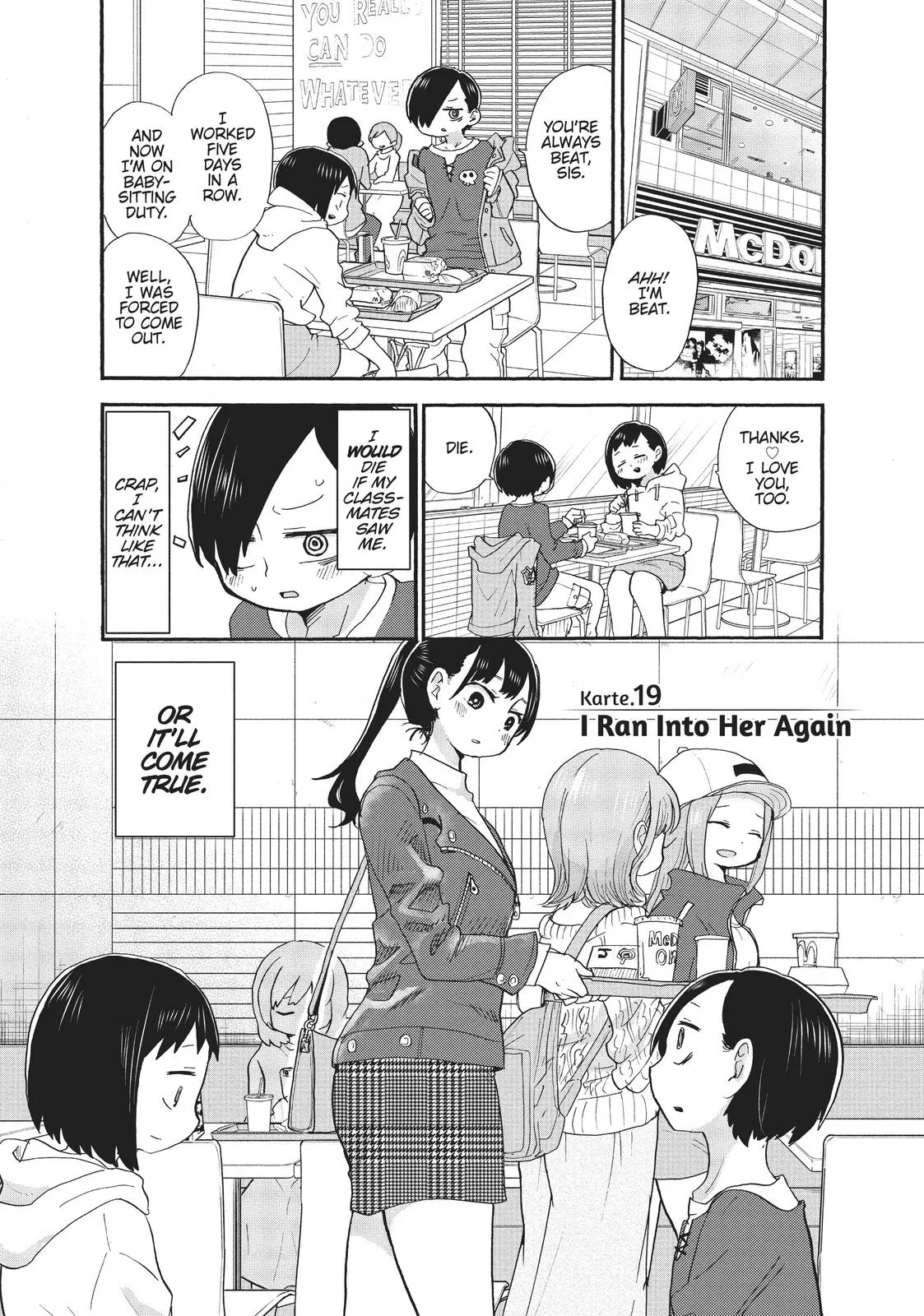 Boku No Kokoro No Yabai Yatsu Chapter 19 – Page 1