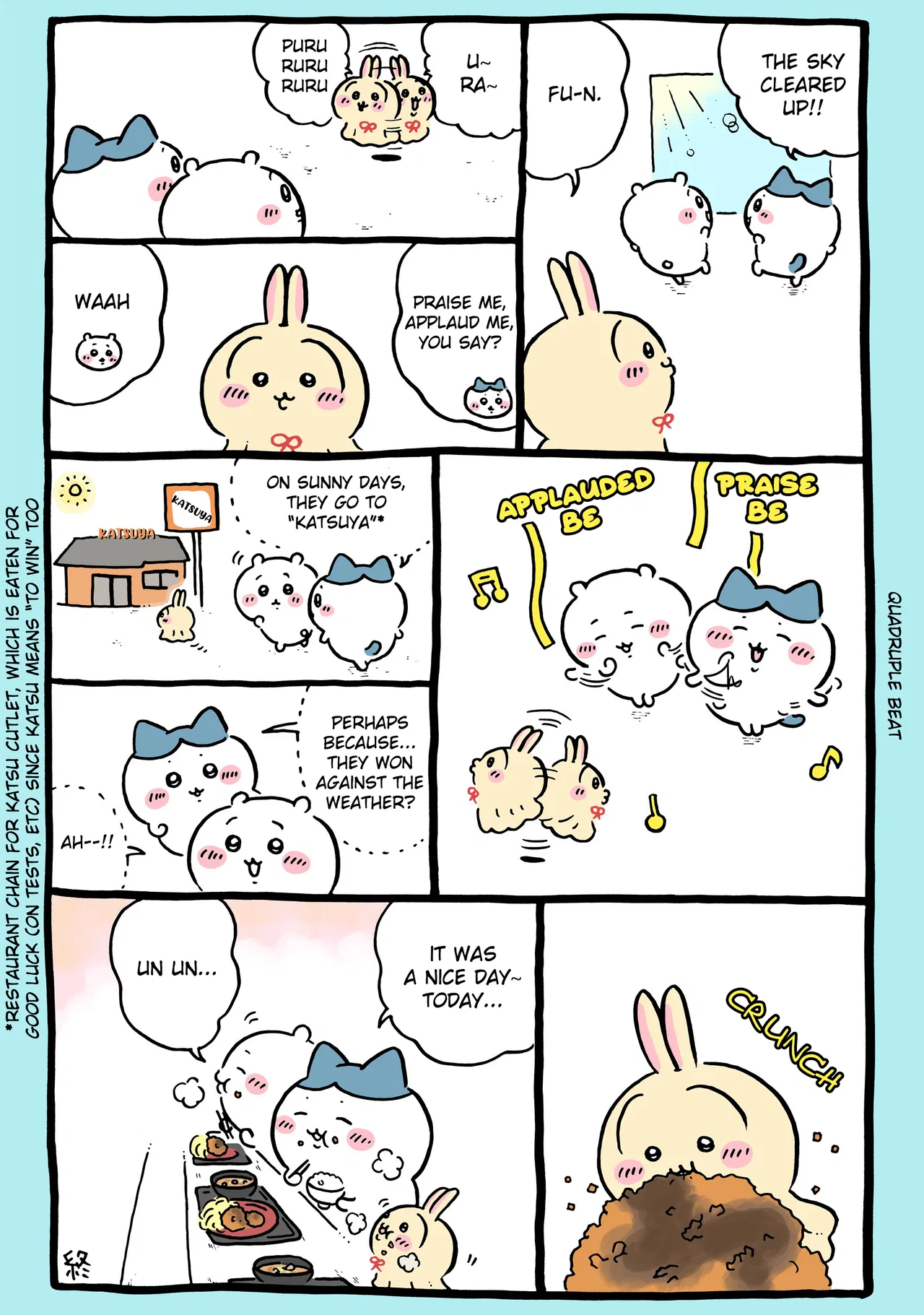 Chiikawa: Nanka Chiisakute Kawaii Yatsu (Webcomic Pages) Chapter 922 – Page 1
