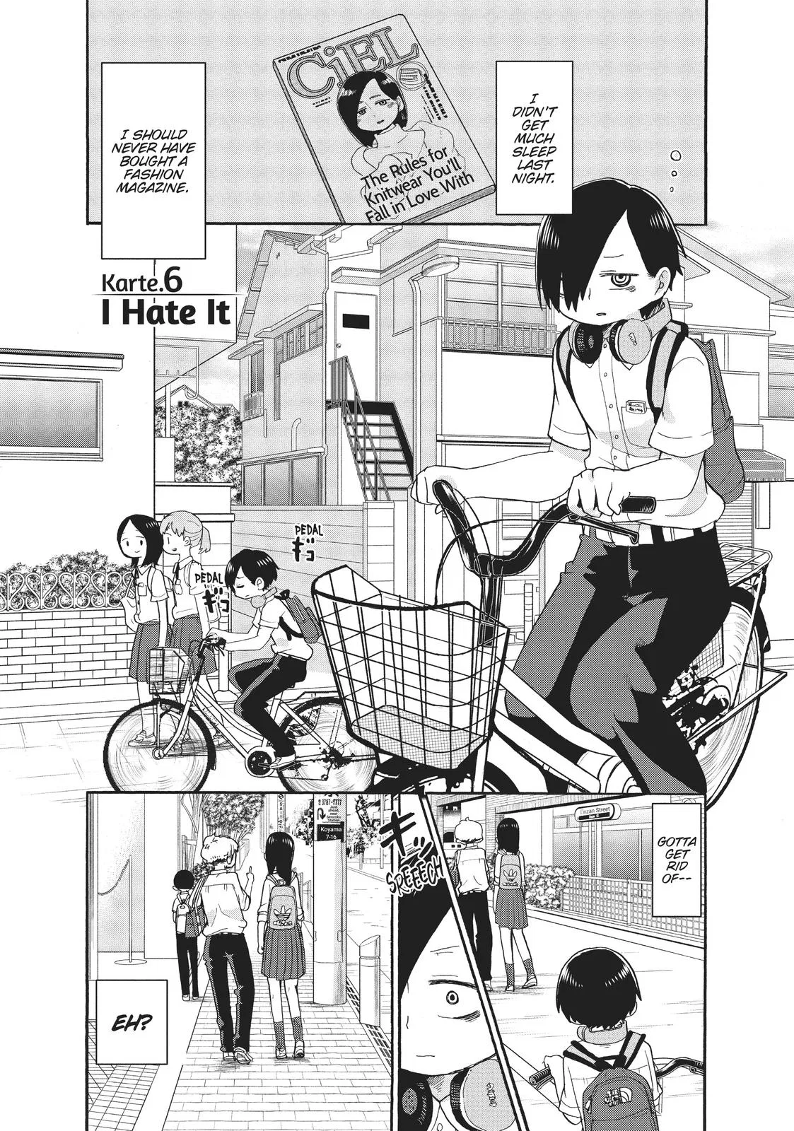 Boku No Kokoro No Yabai Yatsu Chapter 6 – Page 1