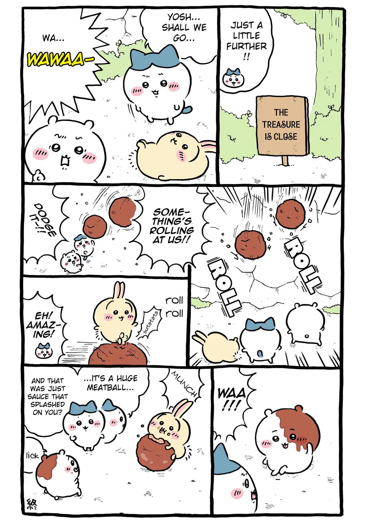 Chiikawa: Nanka Chiisakute Kawaii Yatsu (Webcomic Pages) Chapter 904 – Page 1