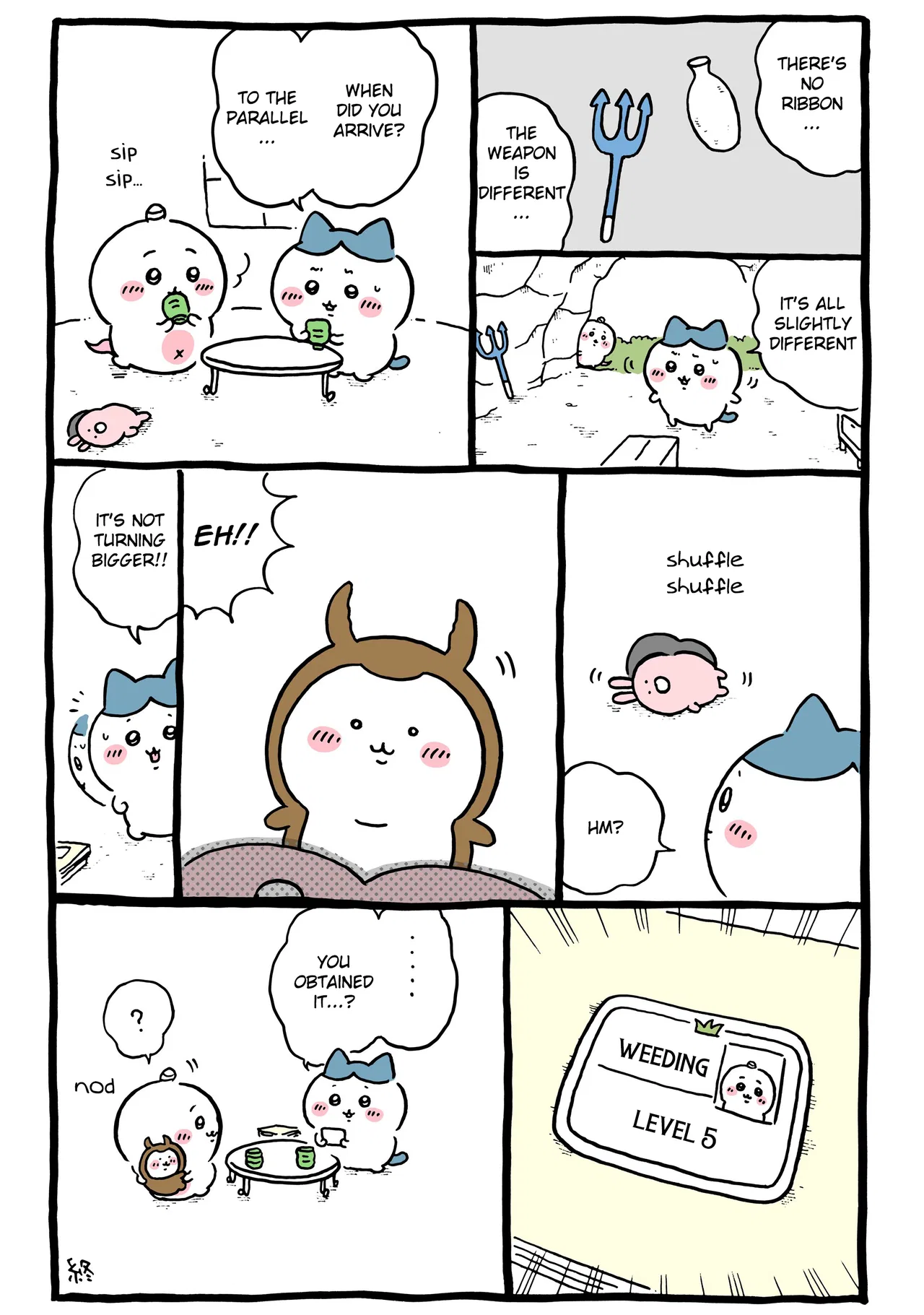 Chiikawa: Nanka Chiisakute Kawaii Yatsu (Webcomic Pages) Chapter 845 – Page 1