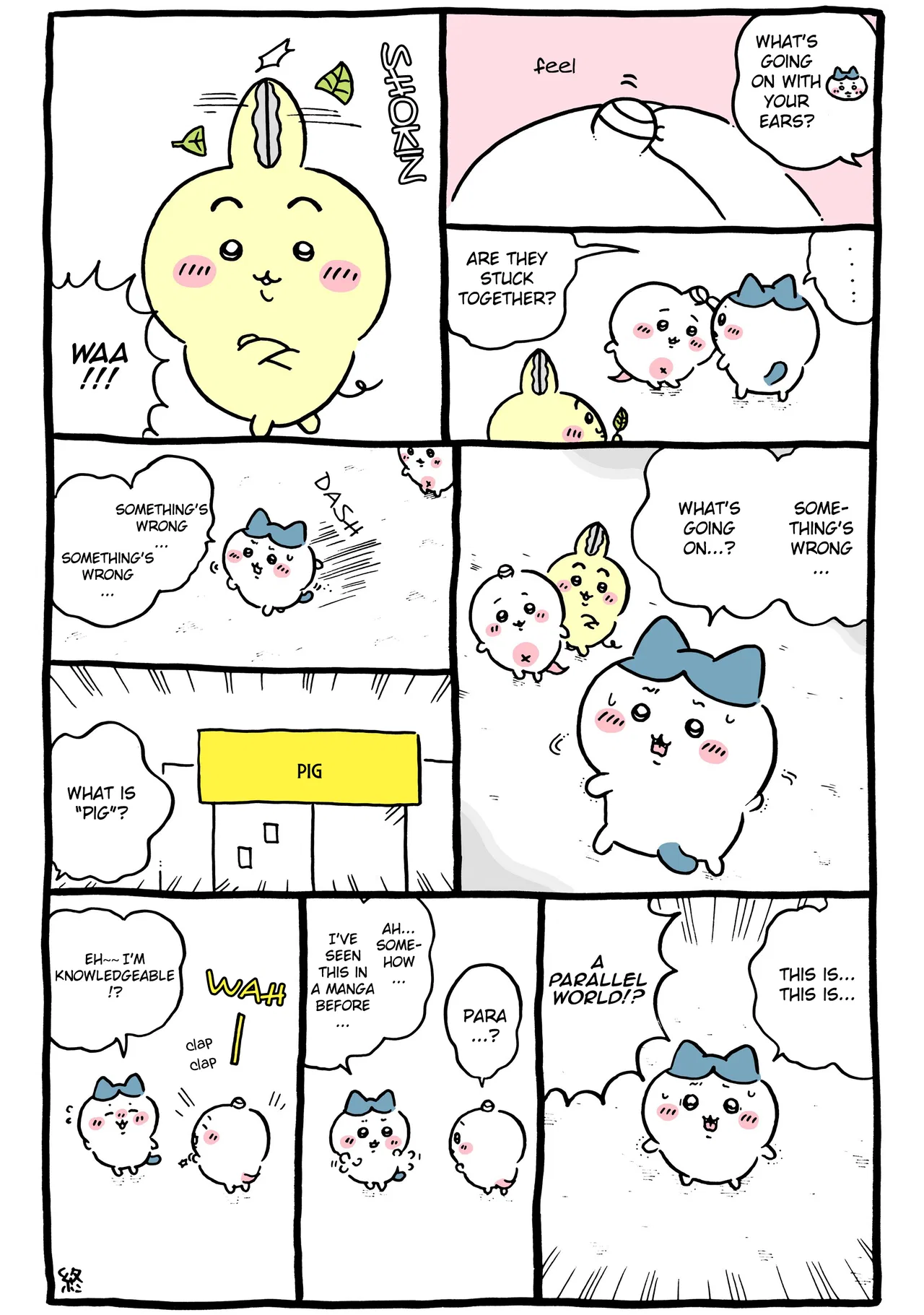 Chiikawa: Nanka Chiisakute Kawaii Yatsu (Webcomic Pages) Chapter 844 – Page 1