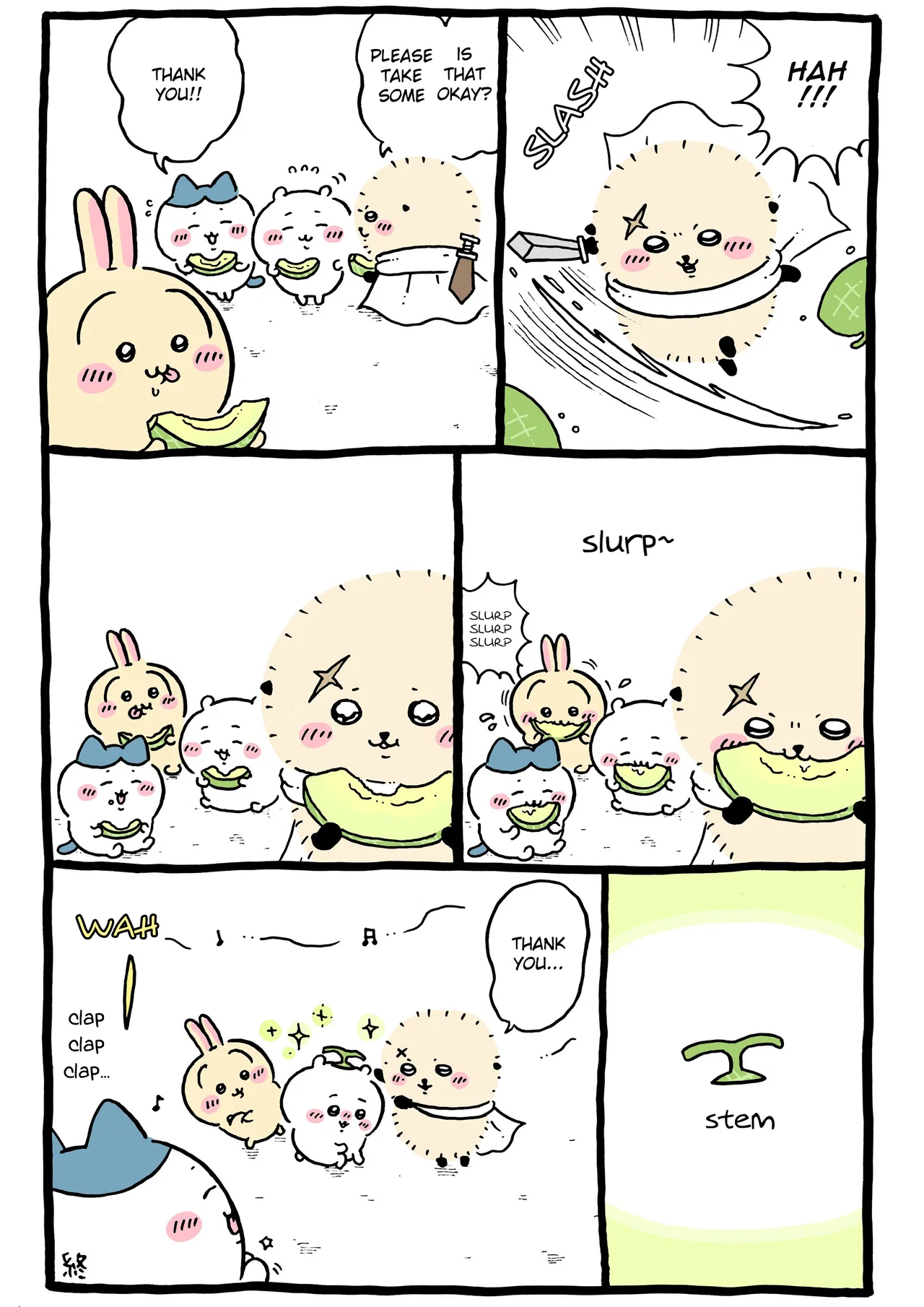 Chiikawa: Nanka Chiisakute Kawaii Yatsu (Webcomic Pages) Chapter 838 – Page 1