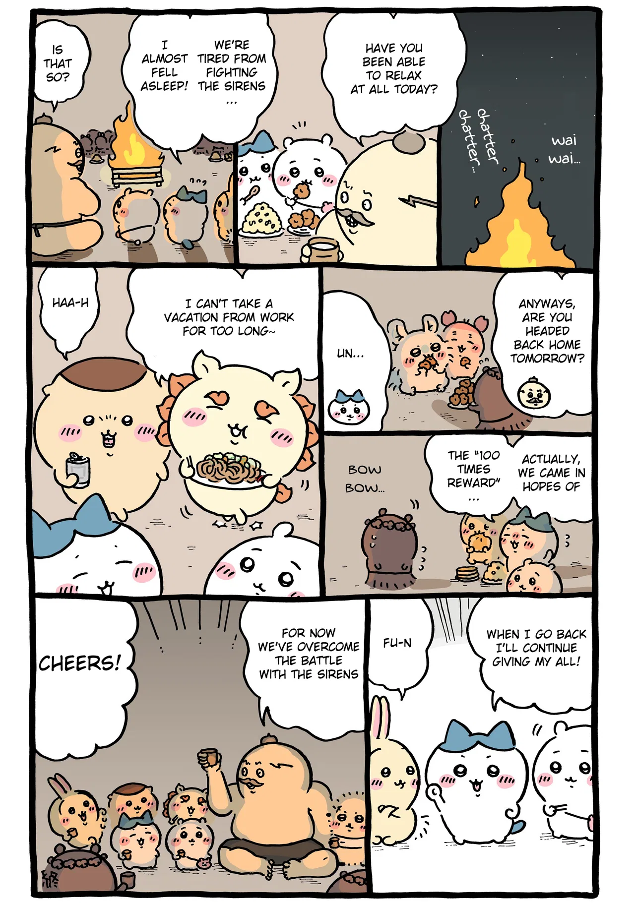 Chiikawa: Nanka Chiisakute Kawaii Yatsu (Webcomic Pages) Chapter 793 – Page 1
