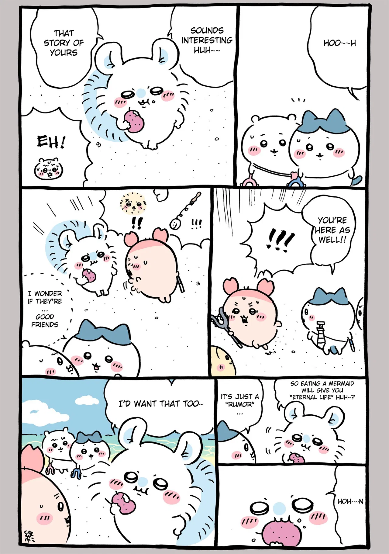 Chiikawa: Nanka Chiisakute Kawaii Yatsu (Webcomic Pages) Chapter 718 – Page 1