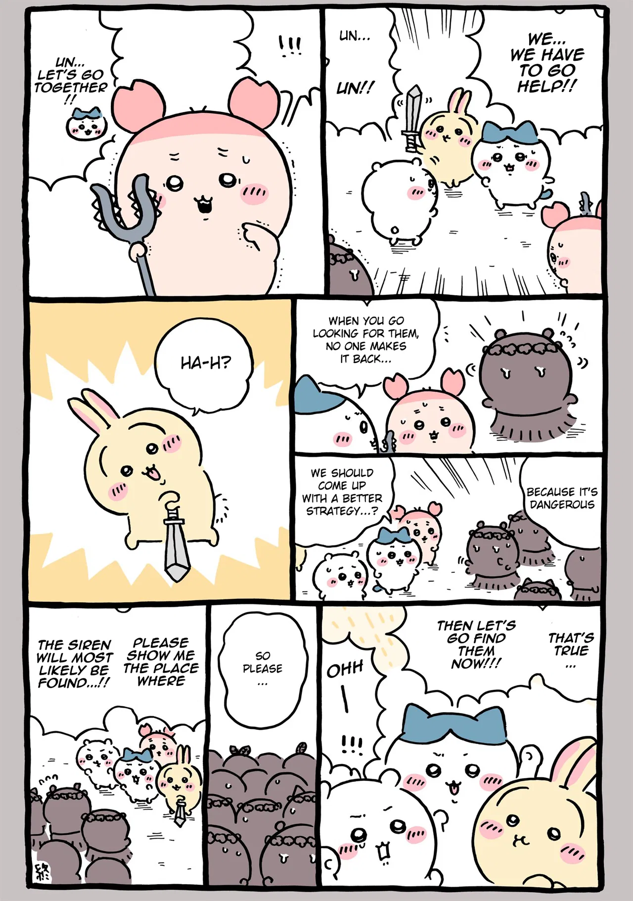 Chiikawa: Nanka Chiisakute Kawaii Yatsu (Webcomic Pages) Chapter 715 – Page 1