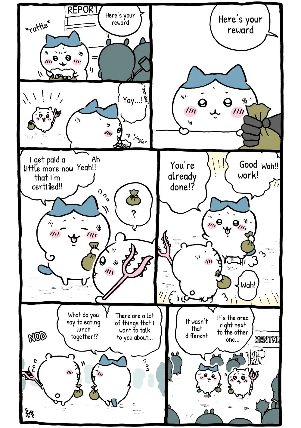 Chiikawa: Nanka Chiisakute Kawaii Yatsu (Webcomic Pages) Chapter 112 – Page 1