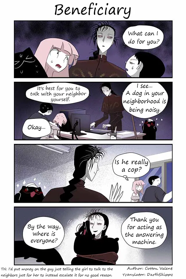 Creepy Cat: Neko to Watashi no Kimyou na Seikatsu Chapter 366 – Page 1