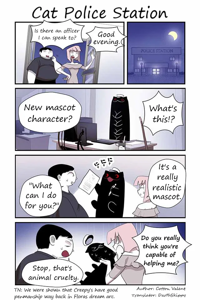 Creepy Cat: Neko to Watashi no Kimyou na Seikatsu Chapter 365 – Page 1