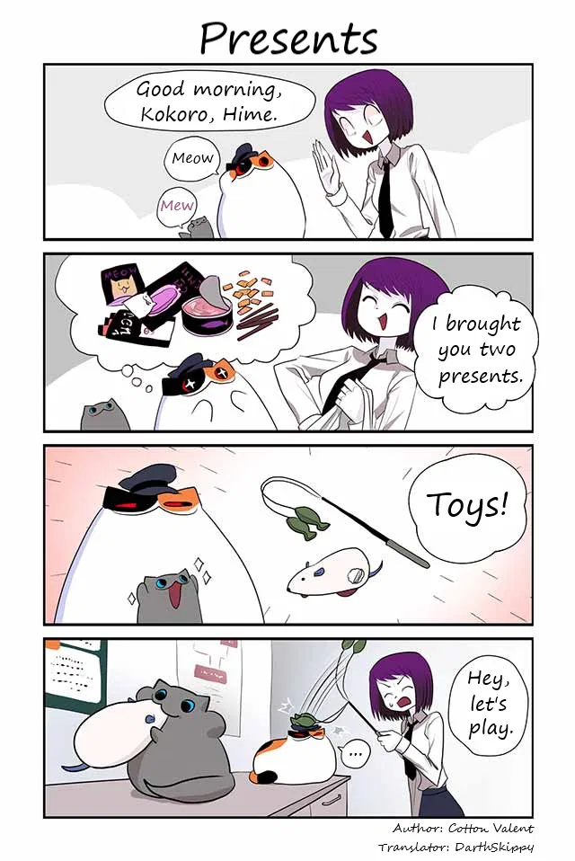 Creepy Cat: Neko to Watashi no Kimyou na Seikatsu Chapter 351 – Page 1