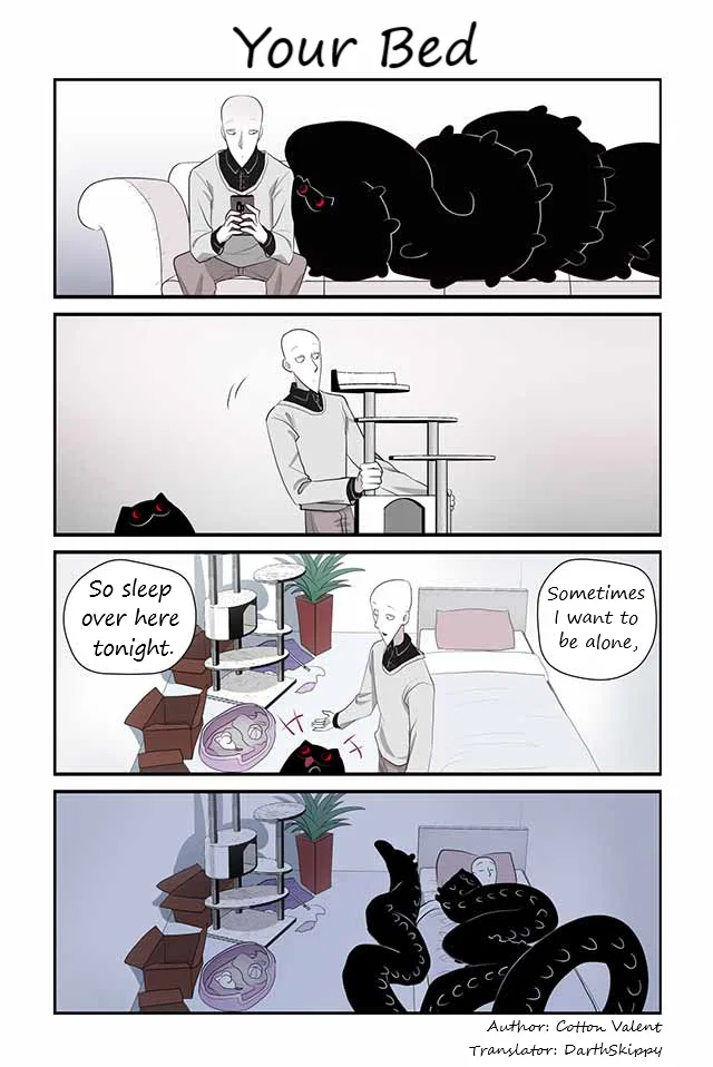 Creepy Cat: Neko to Watashi no Kimyou na Seikatsu Chapter 338 – Page 1