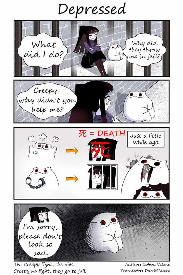 Creepy Cat: Neko to Watashi no Kimyou na Seikatsu Chapter 263 – Page 1