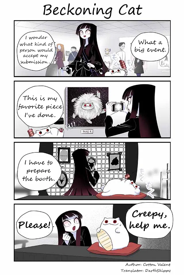 Creepy Cat: Neko to Watashi no Kimyou na Seikatsu Chapter 224 – Page 1