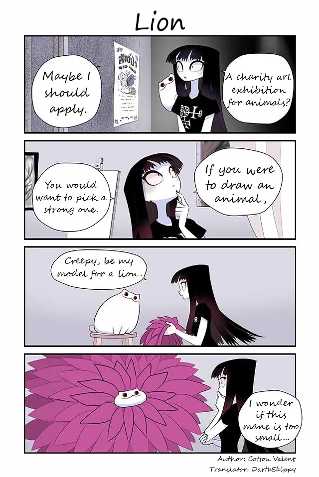 Creepy Cat: Neko to Watashi no Kimyou na Seikatsu Chapter 219 – Page 1