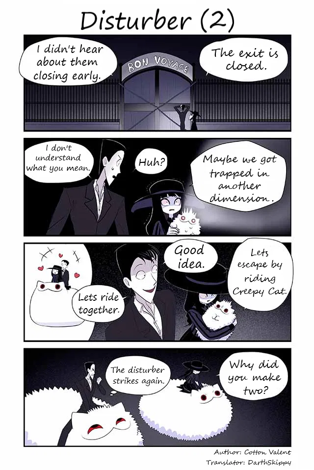 Creepy Cat: Neko to Watashi no Kimyou na Seikatsu Chapter 176 – Page 1