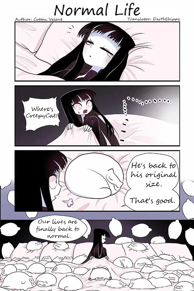 Creepy Cat: Neko to Watashi no Kimyou na Seikatsu Chapter 163 – Page 1