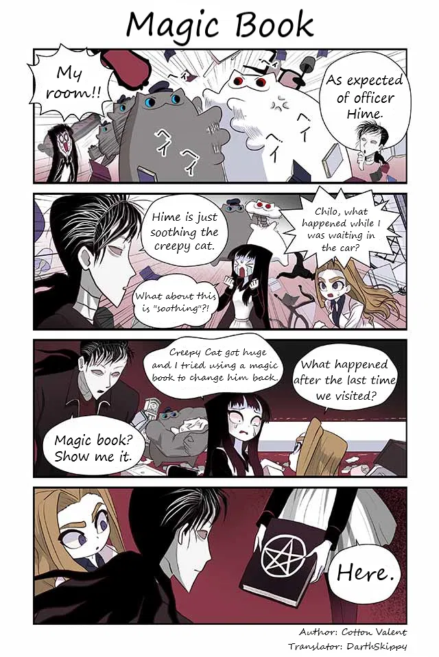 Creepy Cat: Neko to Watashi no Kimyou na Seikatsu Chapter 156 – Page 1