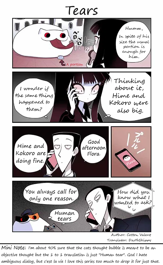 Creepy Cat: Neko to Watashi no Kimyou na Seikatsu Chapter 149 – Page 1