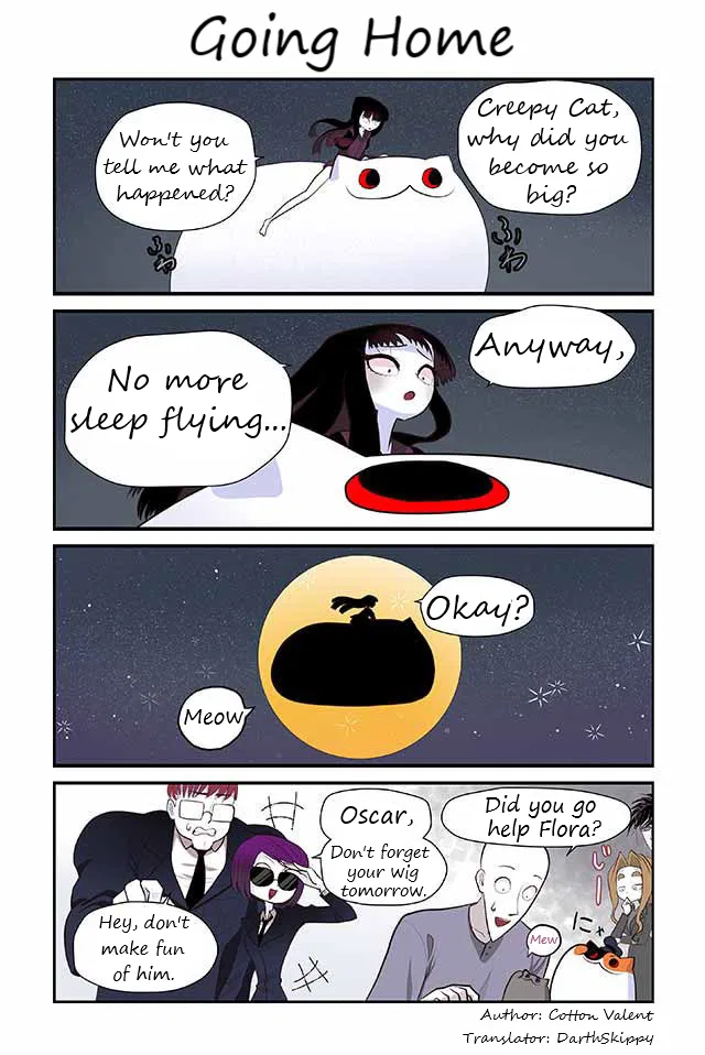 Creepy Cat: Neko to Watashi no Kimyou na Seikatsu Chapter 142 – Page 1