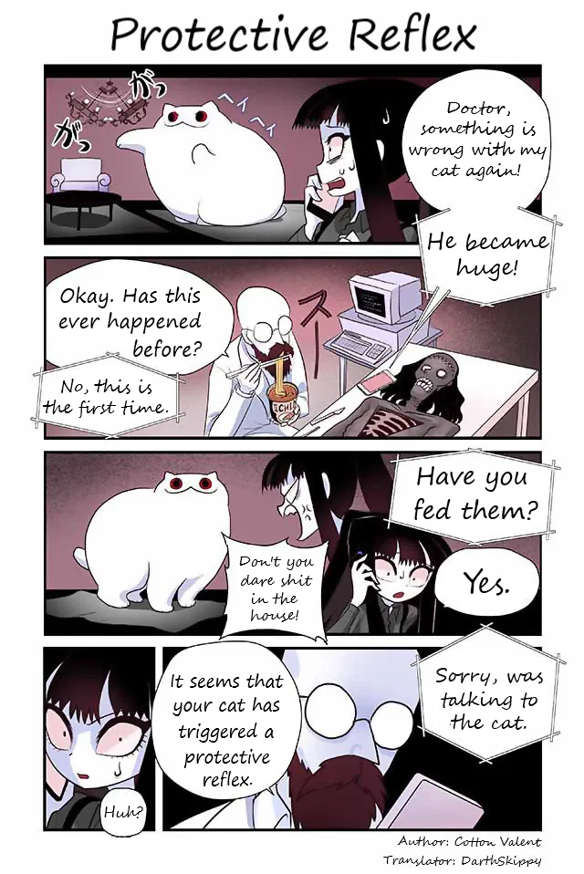 Creepy Cat: Neko to Watashi no Kimyou na Seikatsu Chapter 129 – Page 1