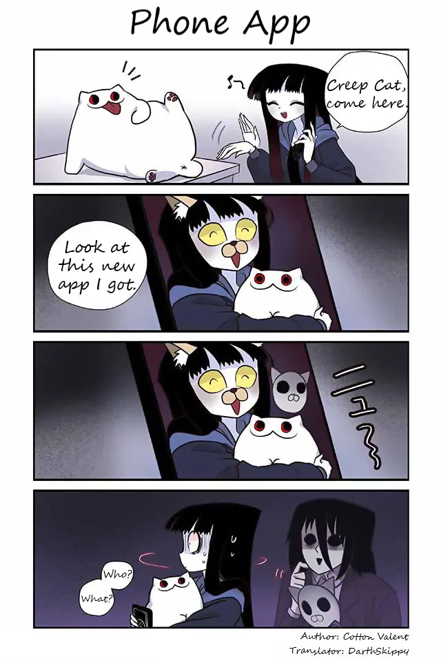 Creepy Cat: Neko to Watashi no Kimyou na Seikatsu Chapter 120 – Page 1