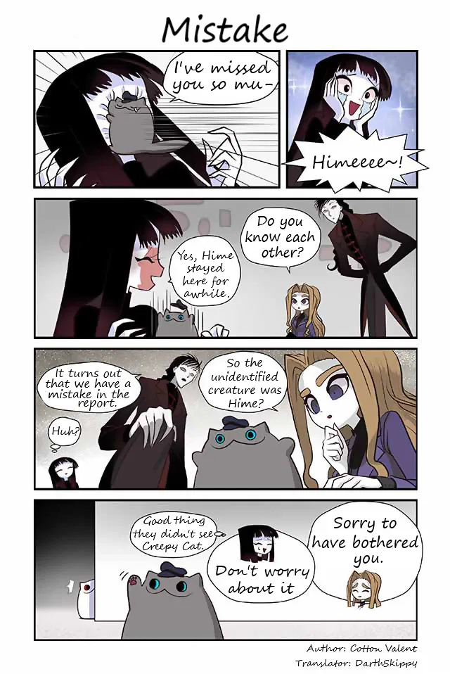 Creepy Cat: Neko to Watashi no Kimyou na Seikatsu Chapter 116 – Page 1