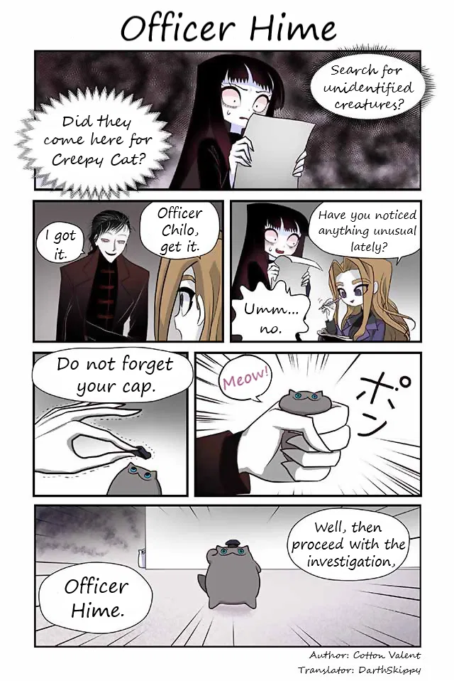 Creepy Cat: Neko to Watashi no Kimyou na Seikatsu Chapter 115 – Page 1