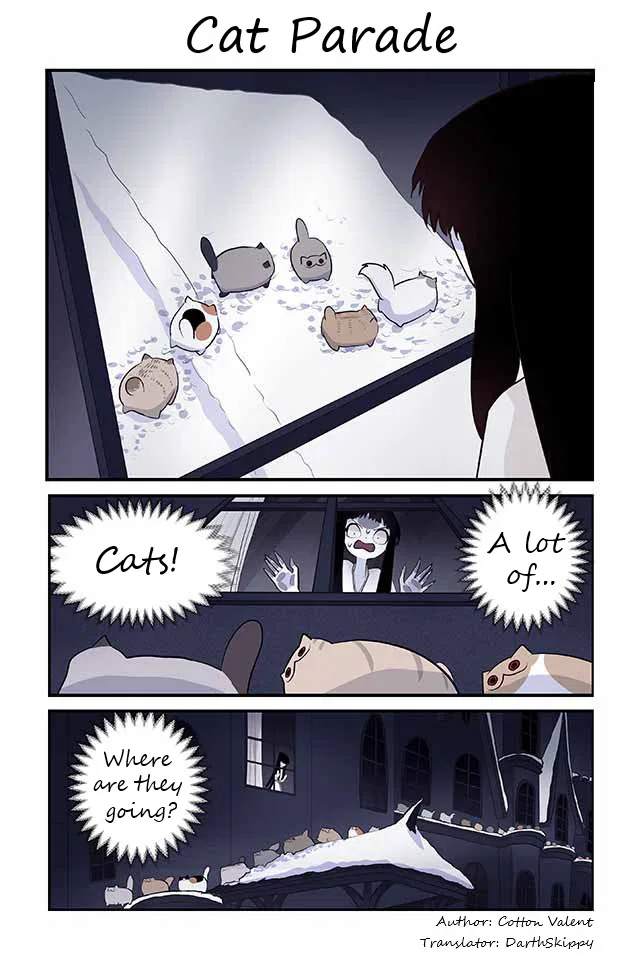 Creepy Cat: Neko to Watashi no Kimyou na Seikatsu Chapter 100 – Page 1