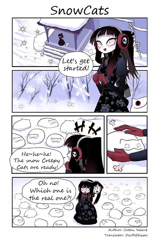 Creepy Cat: Neko to Watashi no Kimyou na Seikatsu Chapter 95 – Page 1