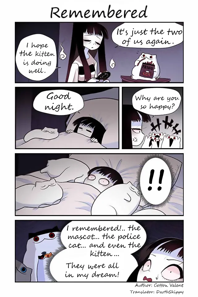 Creepy Cat: Neko to Watashi no Kimyou na Seikatsu Chapter 88 – Page 1