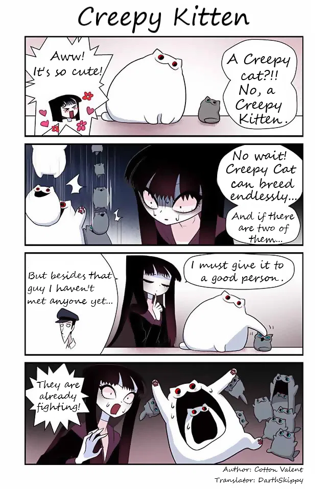 Creepy Cat: Neko to Watashi no Kimyou na Seikatsu Chapter 75 – Page 1