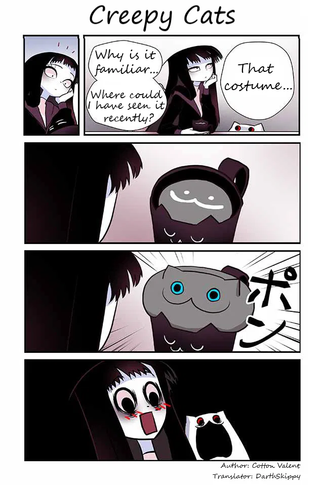 Creepy Cat: Neko to Watashi no Kimyou na Seikatsu Chapter 74 – Page 1