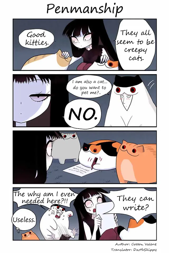 Creepy Cat: Neko to Watashi no Kimyou na Seikatsu Chapter 65 – Page 1