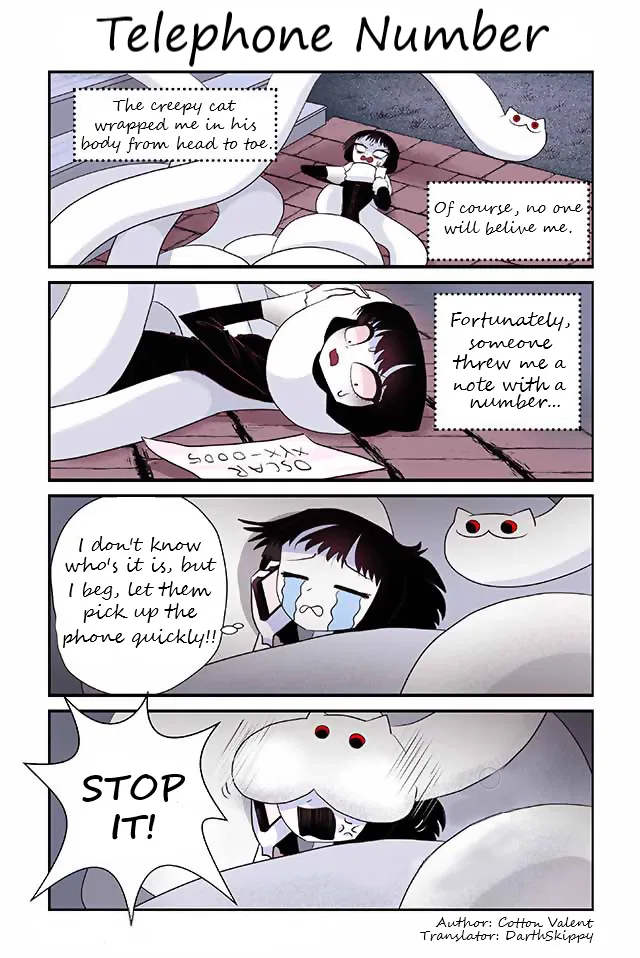 Creepy Cat: Neko to Watashi no Kimyou na Seikatsu Chapter 49 – Page 1