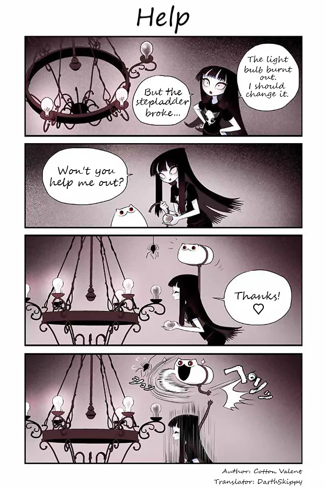 Creepy Cat: Neko to Watashi no Kimyou na Seikatsu Chapter 43 – Page 1