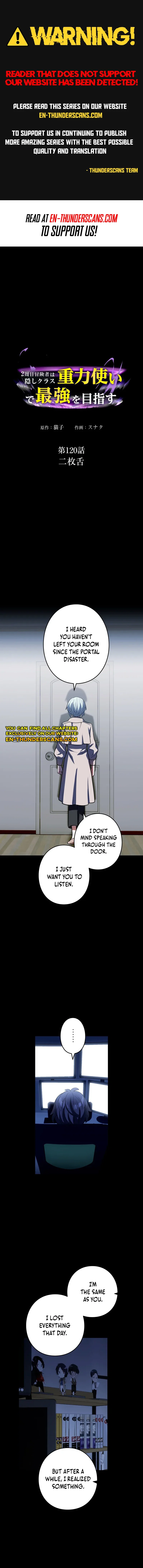 Reborn Ranker – Gravity User Chapter 120 – Page 1