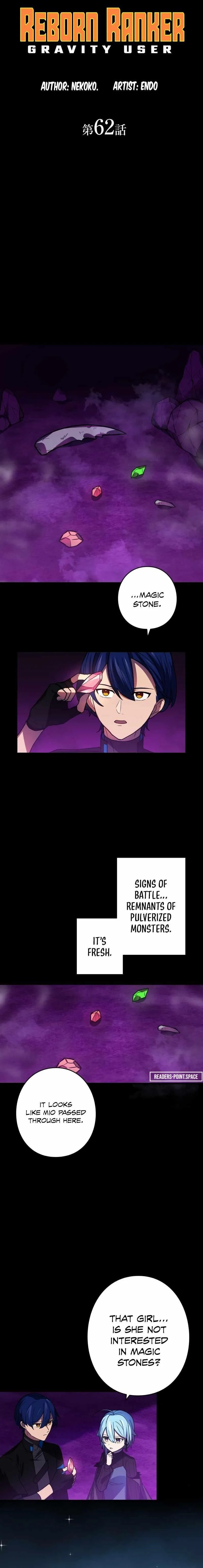 Reborn Ranker – Gravity User Chapter 62 – Page 1