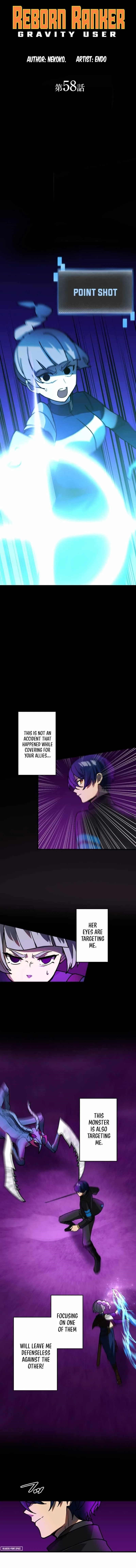 Reborn Ranker – Gravity User Chapter 58 – Page 1