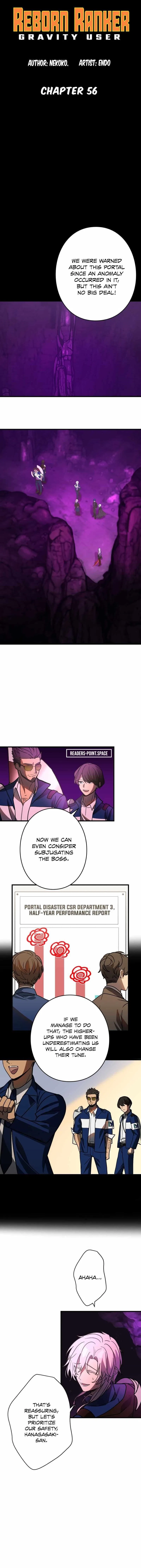 Reborn Ranker – Gravity User Chapter 56 – Page 1