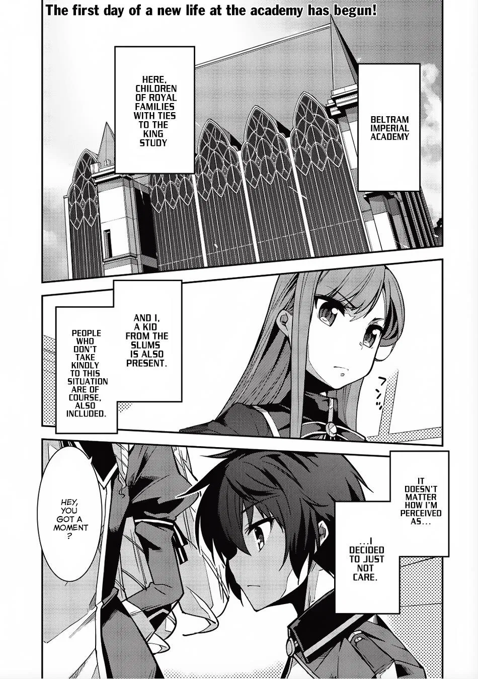 Seirei Gensouki – Konna Sekai De Deaeta Kimi Ni Chapter 6 – Page 1