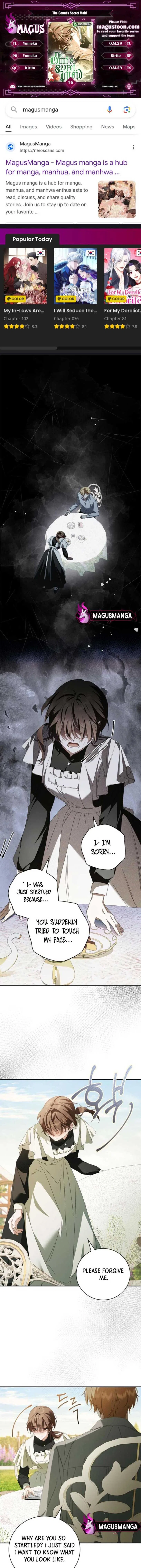 The Count’s Secret Maid Chapter 16 – Page 1