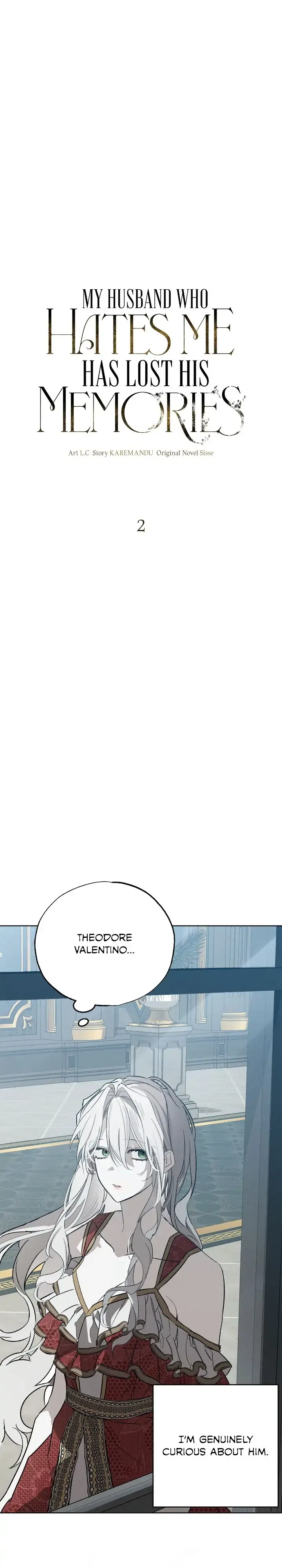 My Husband Who Hates Me Has Lost His Memories Chapter 2 – Page 1