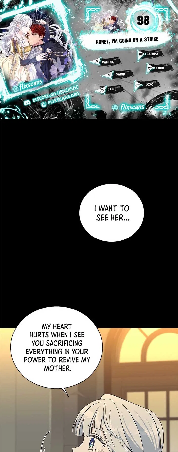 Honey, I’m Going on a Strike Chapter 98 – Page 1