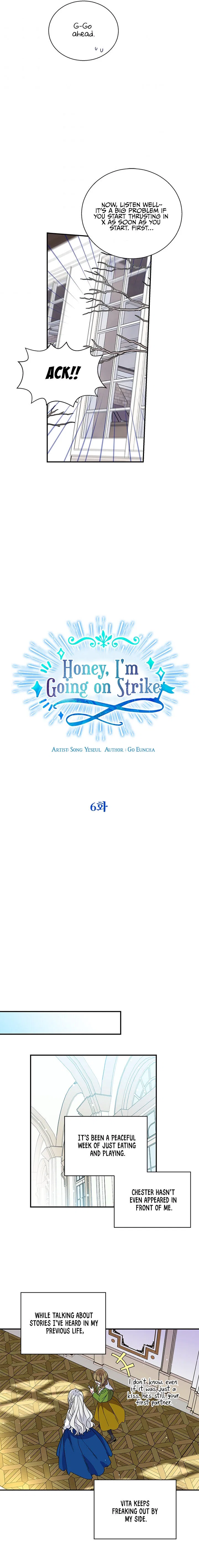 Honey, I’m Going on a Strike Chapter 6 – Page 11