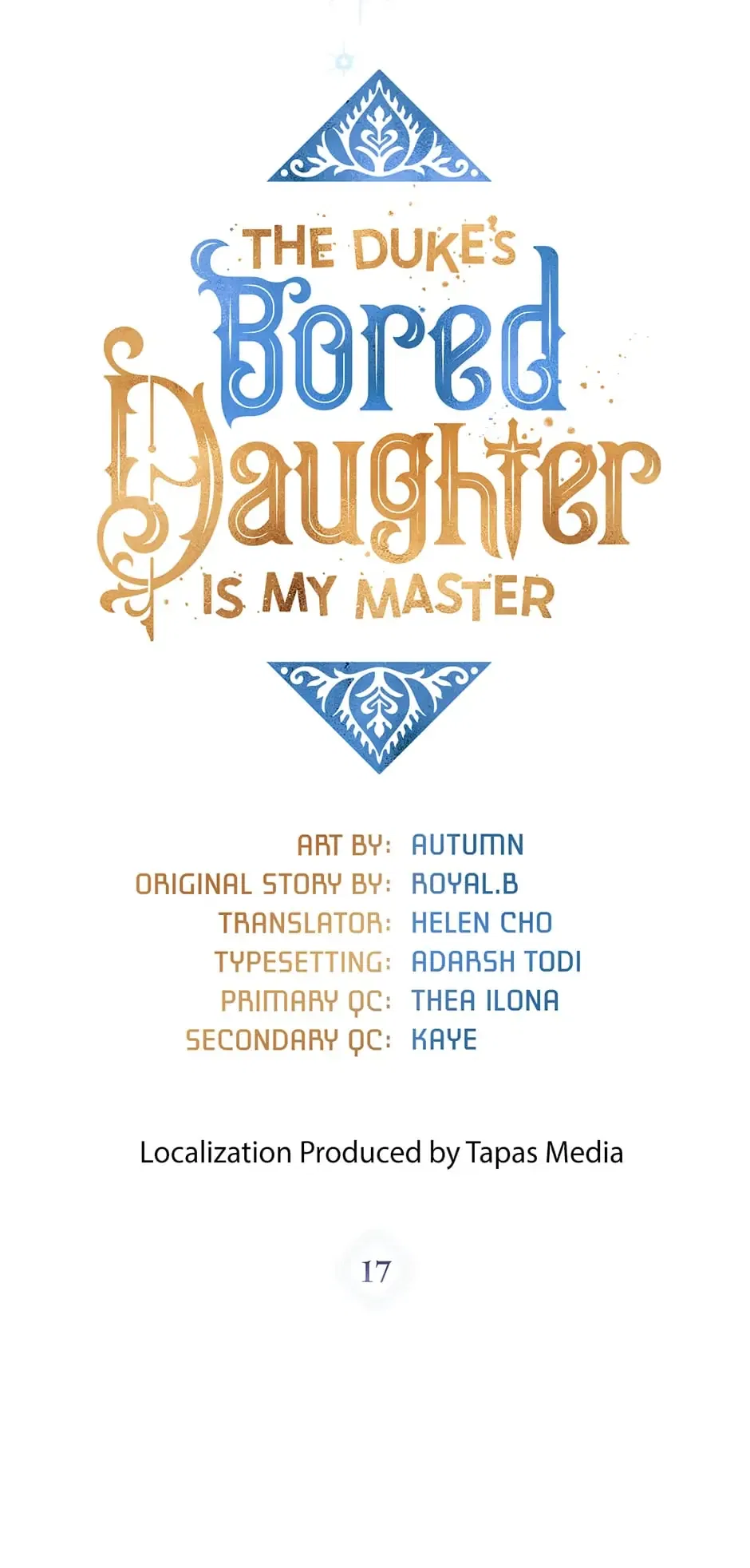 The Duke’s Bored Daughter is My Master Chapter 17 – Page 5
