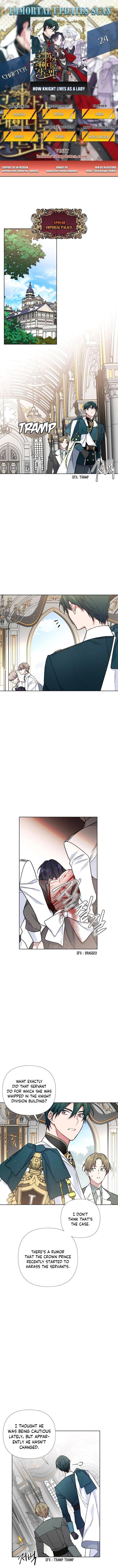 The Way That Knight Lives As a Lady Chapter 24 – Page 1