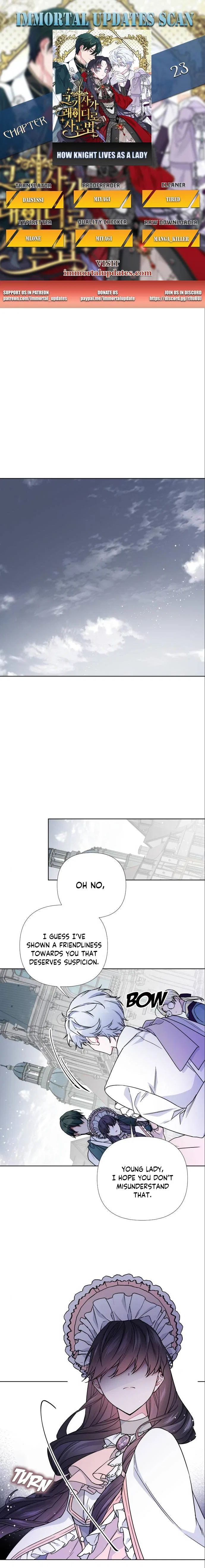 The Way That Knight Lives As a Lady Chapter 23 – Page 1